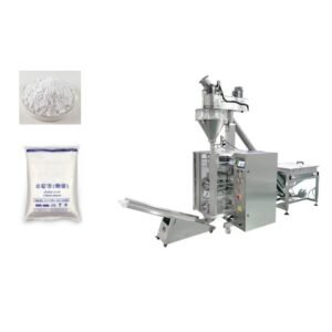 Auger filling machine for flour with high-precision screw feeder for wheat flour, rice flour, and cake flour into bags and pouches