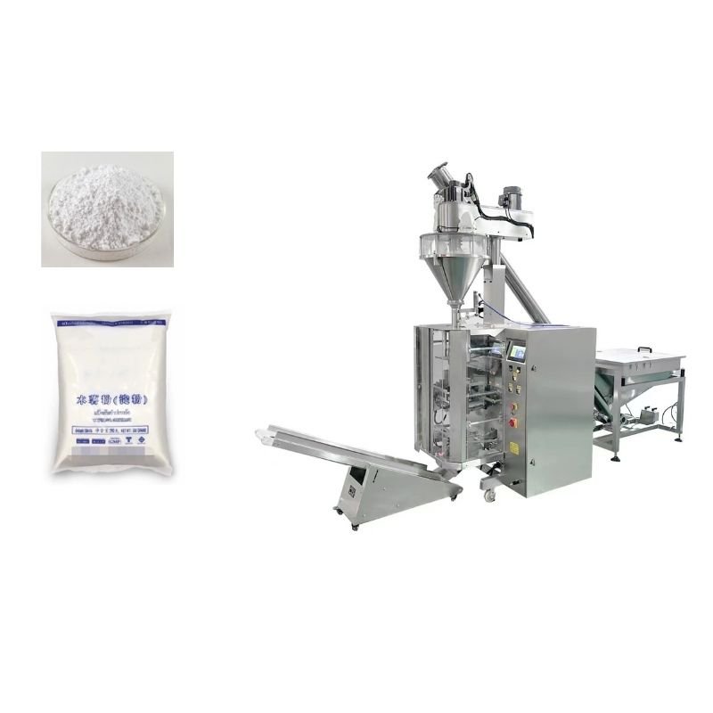 Auger filling machine for flour with high-precision screw feeder for wheat flour, rice flour, and cake flour into bags and pouches