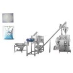Automatic big pouch powder packing machine with vertical sealing system for industrial flour and spice packaging
