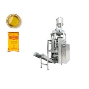 Automatic liquid packing machine with multi-head filling system for packaging beverages, sauces, and liquid detergents into stand-up pouches and sachets