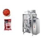 Automatic paste packing machine with piston filler for filling toothpaste, cosmetic creams, and food pastes into tubes, pouches, and sachets