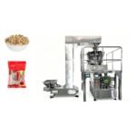 Multi-head weigh granule packing machine with combination weighing system for high-precision packaging of nuts, candies, snacks, rice, and seeds into stand-up pouches