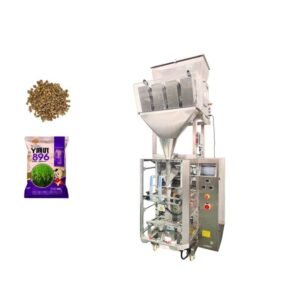 Small sachet seed packing machine with precision filling system for vegetable, flower, and grain seeds in small pillow pouches