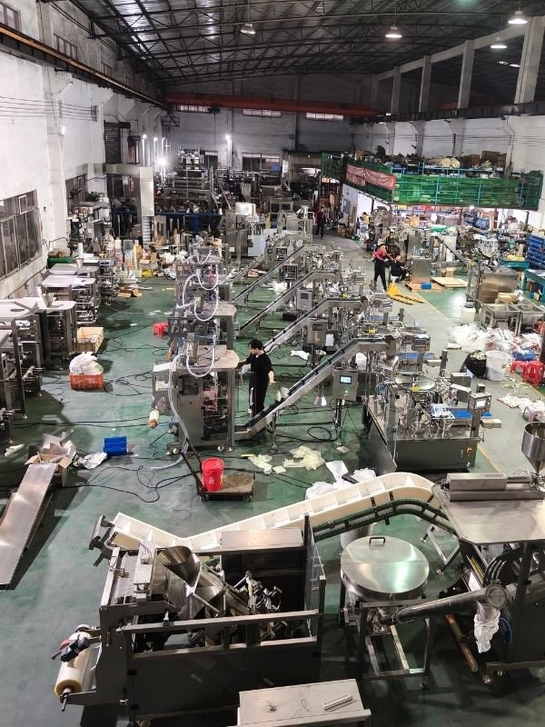 packing machine workshop